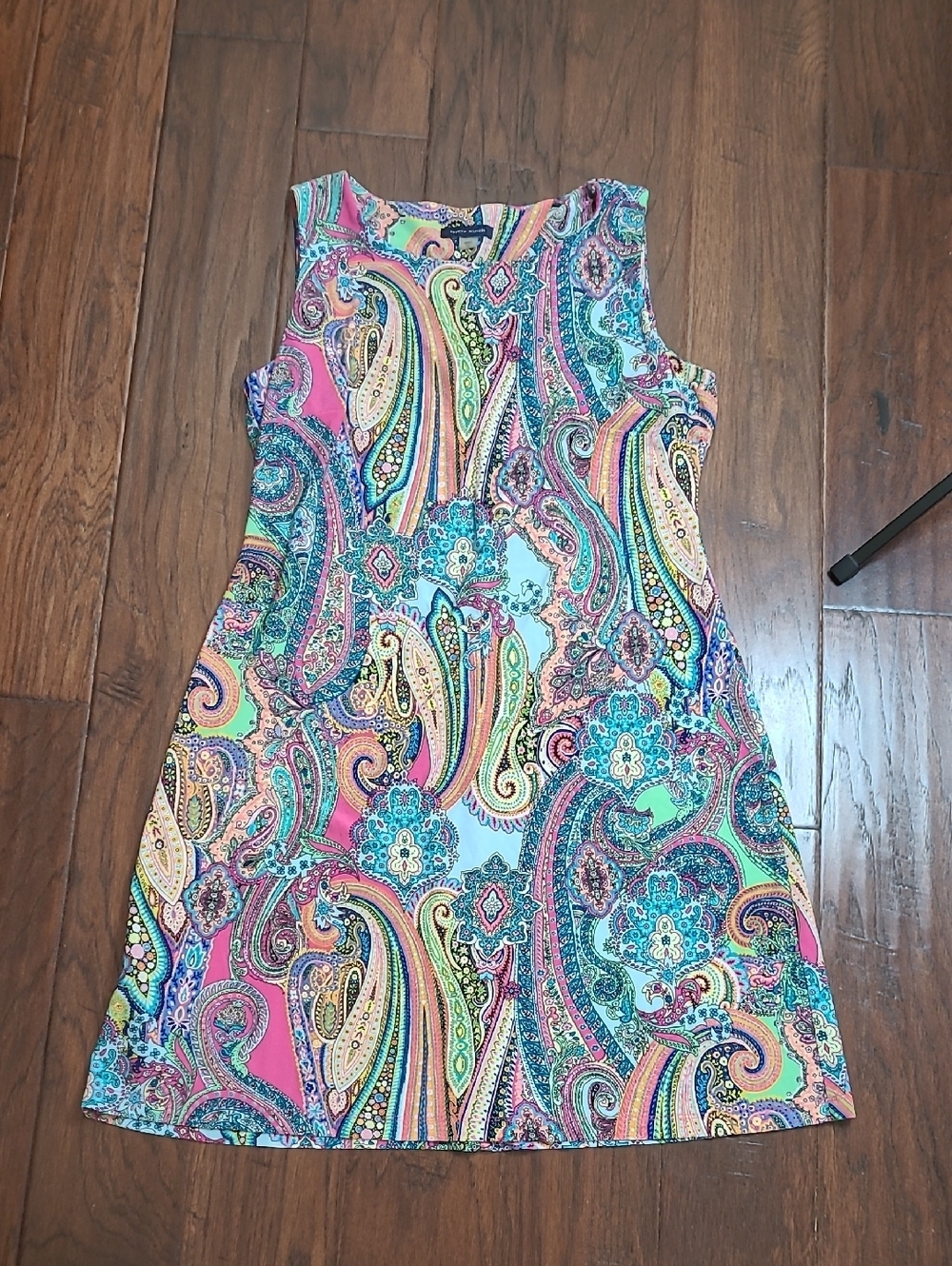 Tommy Hilfiger Colorful Sleeveless Paisley Dress size 10